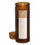 4.5" Chocolate Brown and White Harmony Scented Tincture Bottle Candle