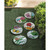 11" White and Green Love My Garden Outdoor Stepping Stone