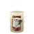 3.5" Beige Contemporary Silver Frost Scented Candle