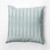 Canterbury Geometric Outdoor Throw Pillow - 16" - Pistachio Green and White