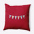 Score Outdoor Throw Pillow - 16" - Red and White