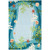 4.8' x 6.5' Underwater Coral & Starfish Blue Rectangular Area Throw Rug
