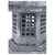 40" Curved Pagoda Lantern with Magnetic Door