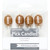 Club Pack of 48 Brown and White Football Decorative Cupcake Party Pick Candles 3"
