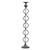 34" Bronze Iron Candle Lantern