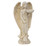 20" Heavenly Gardens Distressed Ivory Cherub Angel Bird Feeder Outdoor Patio Garden Statue