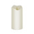 Set of 4 White Simplux LED Candle Wax/Plastic (Requires 2 AA Batteries, Not Included)