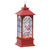 Santa Snow Globe Lantern 11.5"H Acrylic 6 Hr Timer 3 AA Batteries, Not Included