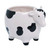7.75" Black and White Easter Farm Cow Outdoor Planter