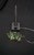 12' Green and White Solar Fairy LED Lights - Cool White