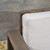 62.5" Beige and Gray Contemporary Outdoor Patio Loveseat