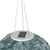 20" Round Hanging Tropical Leaves Solar Sphere