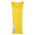 72" Inflatable Yellow Air Mattress Raft Float with Pillow