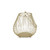 14.75" Gold Handmade Lantern with Arched Handle