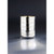 8" Metallic Gold and Silver Cylinder Hurricane Glass Vase Candle Holder