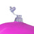 Inflatable Vibrant Pink Swimming Pool French Lounger with Dual Drink Holders, 61-Inch