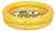 30" Bright Yellow Circular Two Ring Kiddie Swimming Pool