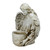 12.5" Gray Joseph's Studio Angel Bust Outdoor Statue Planter