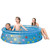 5 Foot Round Blue Inflatable Sea Creature Kiddie Pool