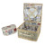 13.5" Warm Beige Handwoven 4-Person Picnic Basket Set with Accessories