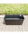 23" Coffee Brown Thin Rectangular Self-Watering Planter