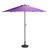7.5' Outdoor Patio Market Umbrella with Hand Crank, Purple