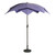 6.5ft Outdoor Patio Lotus Umbrella with Hand Crank - Purple