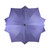 6.5ft Outdoor Patio Lotus Umbrella with Hand Crank - Purple