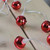10 Battery Operated Red LED Jingle Bell Novelty Christmas Lights - 4.6 ft Clear Wire