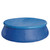 14.6' Blue Round Swimming Pool Cover with Rope Ties