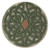9.75" Green Traditional Round St. Patrick's Day Celtic Garden Stone