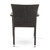 6-Piece Antique Brown and Charcoal Black Finish Outdoor Furniture Patio Dining Set