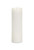 9" Pre-Lit White Flameless LED Pillar Candle with Moving Flame