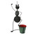 26" Green and Black Standing Ant Spring Outdoor Garden Planter