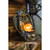 10.5" Brown Angel Sitting Light In Jar with Solar LED