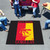 5' x 6' Black and Red NCAA Pittsburgh State University Gorillas Rectangular Outdoor Area Rug