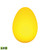 11" Solid White Egg Shaped Outdoor Light Sculpture I Table Lamp