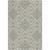 7.25' x 10.5' Majestic Medina Gray and Beige Machine Woven Rectangular Outdoor Area Throw Rug