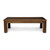 47.25" Brown Contemporary Rectangular Outdoor Coffee Table