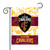 18" x 13" Yellow and Purple NBA Cleveland Cavaliers Outdoor Garden Flag