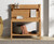 50.5" Brown Easy Grow Potting Bench