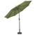 8ft Outdoor Patio Market Umbrella with Hand Crank and Tilt - Sage Green