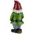 12.25" Gnome Holding Daisies Outdoor garden Statue