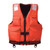 17" Orange and Black Kent Sporting Goods Multipurpose Dual-Sized Commercial 4X-Large/7X-Large Life Vest Jacket