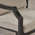 7-Piece Matte Black Outdoor Furniture Patio Dining Set - Beige Cushions