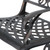 7-Piece Shiny Copper Brown Finish Outdoor Furniture Patio Expandable Dining Set