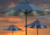 Brella Lights LED Outdoor Patio Lighting System for 5-Rib Umbrellas - White
