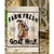 Brown and Black "Farm Fresh Goat Milk" Outdoor Garden Flags 18" x 12"