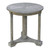 25" Gray Thema Weathered Accent Table