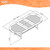 Set of 9 Brown and Gray Amazonia Eucalyptus Wood Indoor and Outdoor Extendable Patio Dining Set, 6.25'